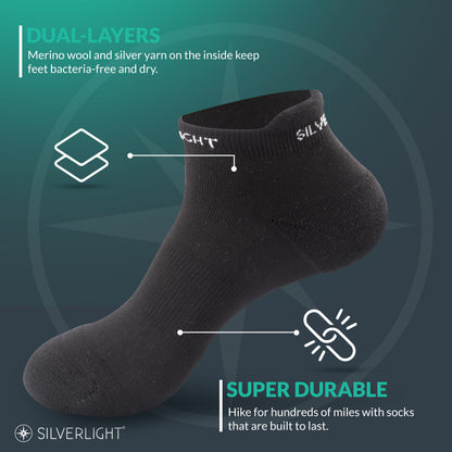 Silverlight Ankle Socks
