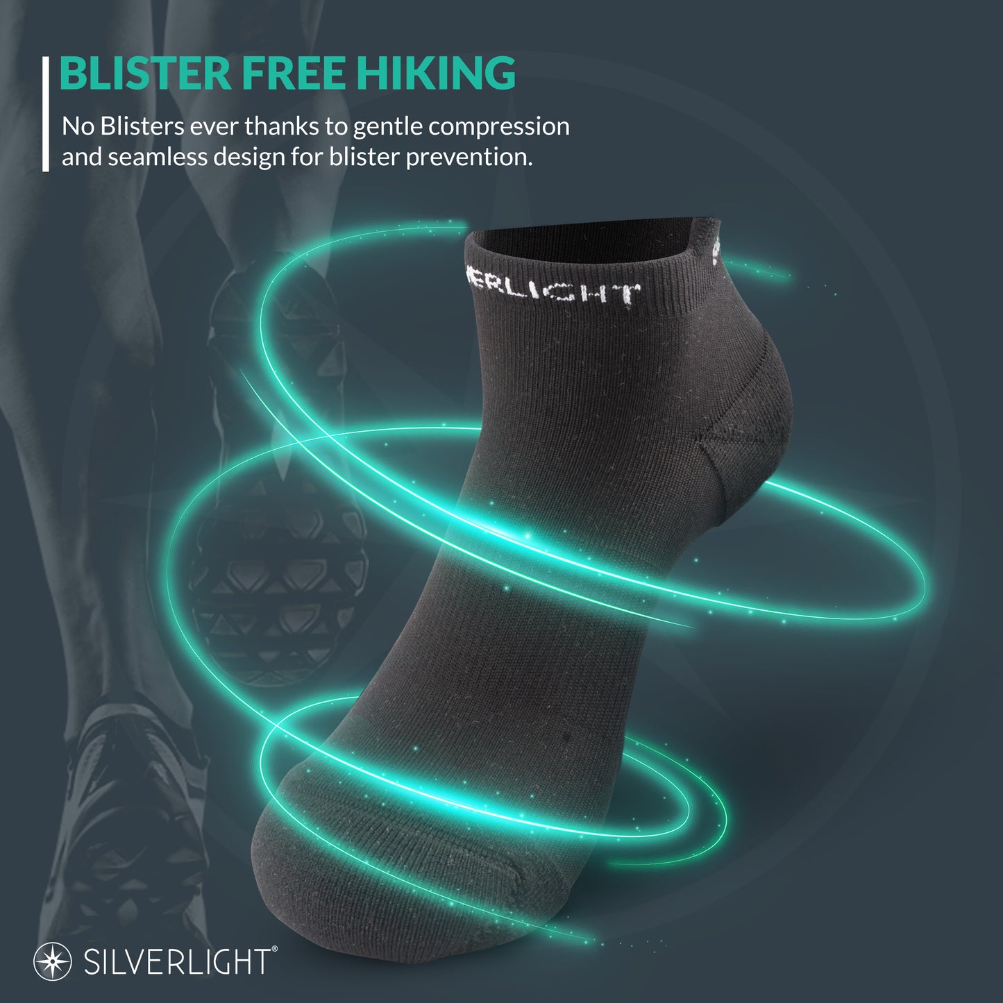 Silverlight Socks (Medium Ankle)