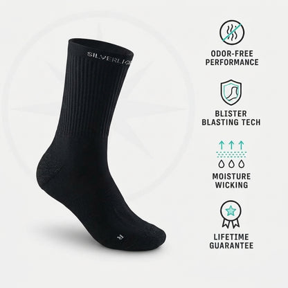 Silverlight Crew Socks